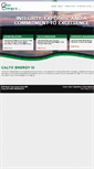 Mobile Screenshot of calyxenergy.com